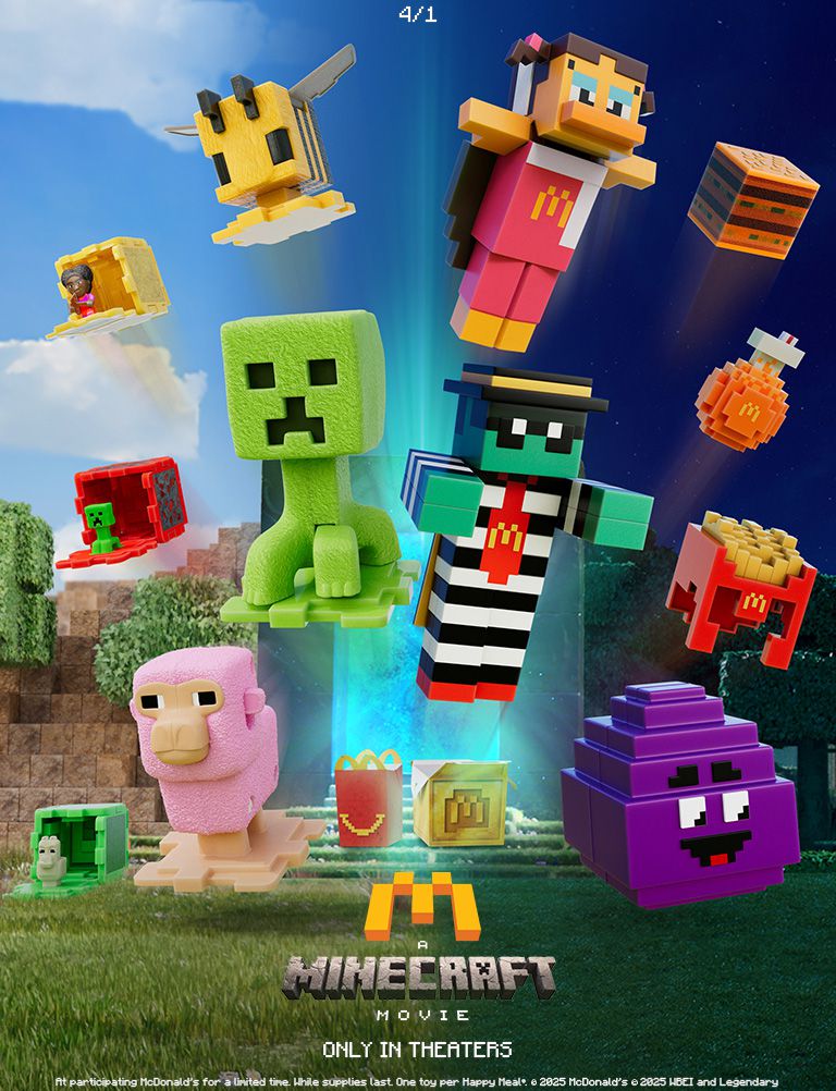 MINECRAFT X MCDONALDS MINECRAFT X MCDONALDS